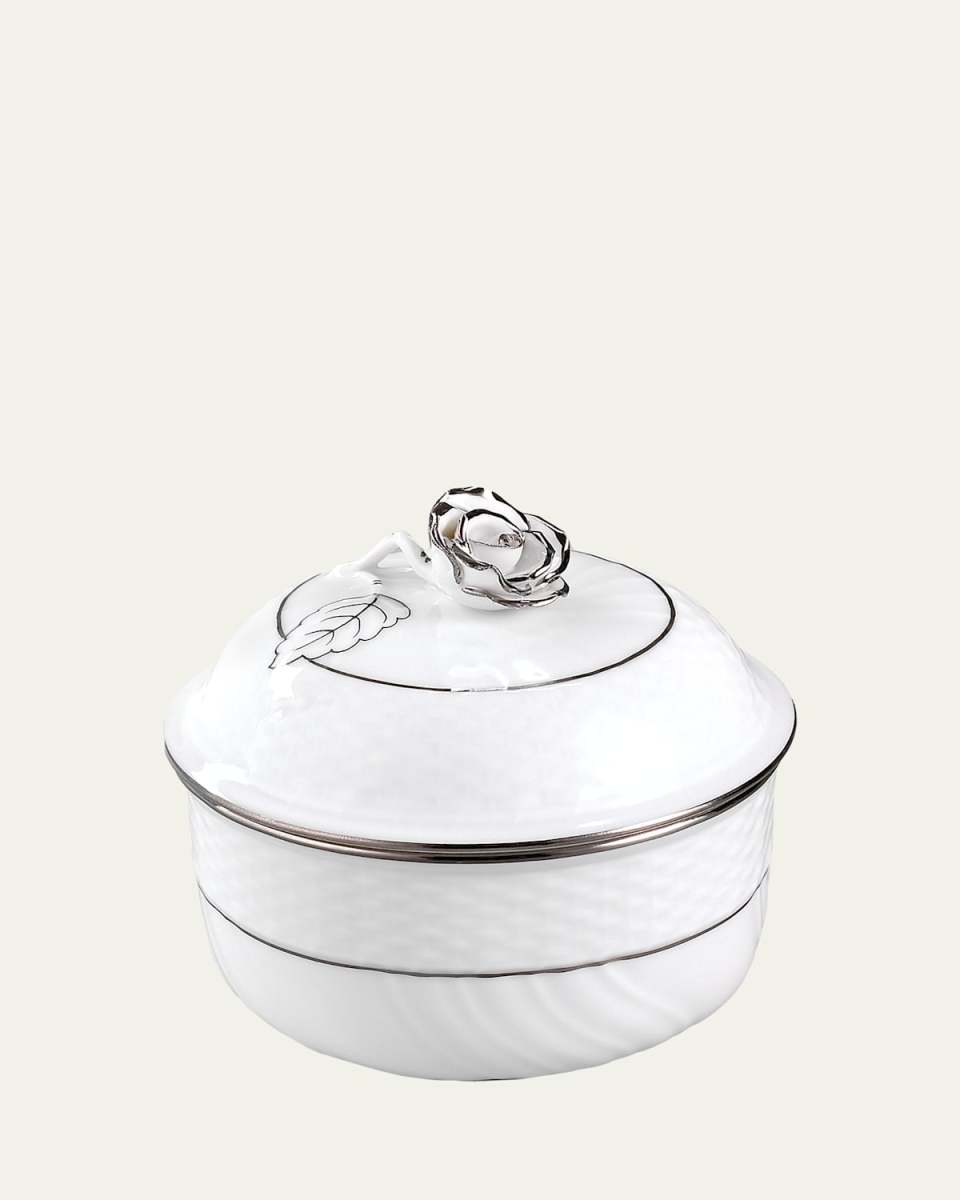 Platinum Edge Sugar Bowl